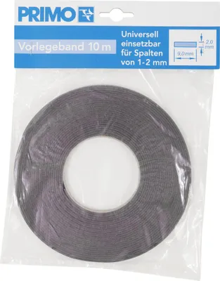 Produktbild von Primo Vorlegeband schwarz, 10 Meter