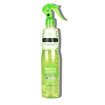 Produktbild von Morfose Biotin 2-Phasen Haarconditioner Leave-In Spray 400 ml – Biotin Pflege für kräftiges, glänzendes Haar – Feuchtigkeit, Hitzeschutz & Anti-Frizz
