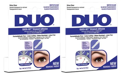 Produktbild von Ardell DUO - Wimpernkleber - Quick-Set - 2er Pack - Wasserfest - Transparent