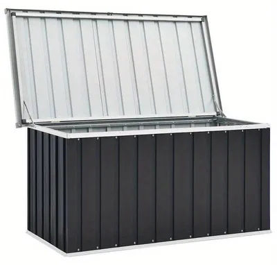 Obrázok produktu pre Kvetináč Tuinbak, 129 x 67 x 65 cm – Veľký kvetináč, farba antracit – Odolný voči poveternostným vplyvom