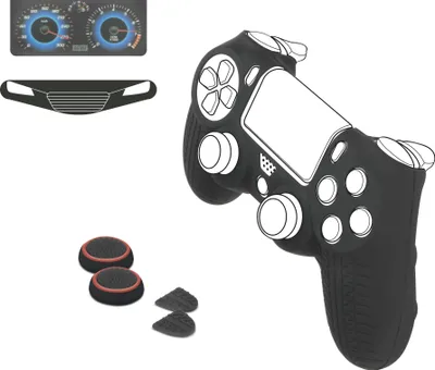 Produktbild von SPEEDLINK GUARD Sada silikonových skinů 7 v 1 - pro systém PS4, závodní hry