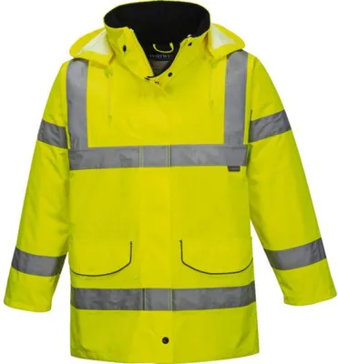 Image de Veste haute visibilité pour femme "S360" 300D Vêtements haute visibilité pour l'industrie - Portwest Jaune XL