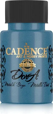 Produktbild von Cadence - Metallic Acrylfarbe - Dora - 50ml Petrol