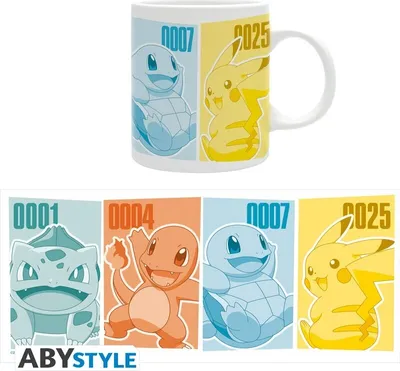 Produktbild von ABYstyle Pokémon, Einzelbild, 0,32 l, Mehrfarbig, Keramik, Becher, Universal