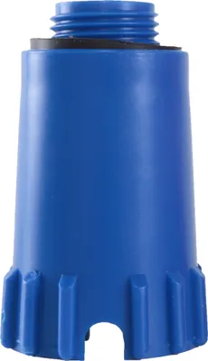 Produktbild von Baustopfen Blindstopfen Prüfstopfen Kunststoff Stopfen Abdrückstopfen 1/2" blau