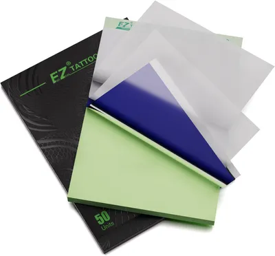 Imagen del producto de Papel de transferencia, de 4 capas, 50 hojas A4, papel térmico para copias de plantillas