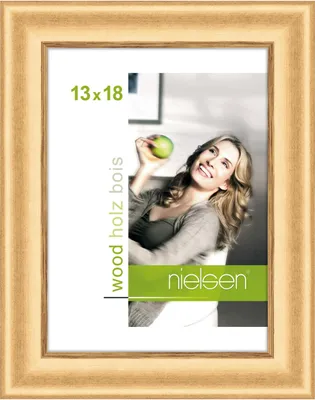 Obrázek produktu pro Nielsen dřevěný rámeček Derby 13x18 cm zlatý