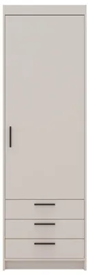 Produktbild von Kleiderschrank ELENI 1D3S sandbeige