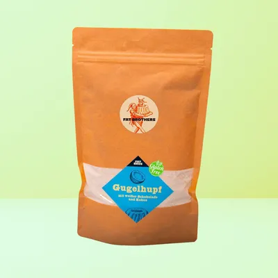 Produktbild von Glutenfreier Gugelhupf mit Kokos und Weißer Schokolade Backmischung