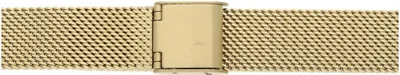 Produktbild von JuwelmaLux Uhrband Edelstahl PVD beschichtet Gold JL28-10-0099 14 mm