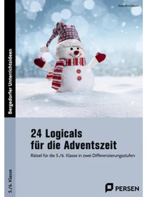 Immagine prodotto di 24 Logicals für die Adventszeit - 5./6. Klasse