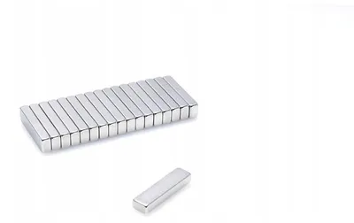 Produktbild von Top Magnesy - 25 Stück Neodym Magnete 20x8x4 mm N38 - extra starke Haftmagnete für Montage, Werkstatt & Industrie
