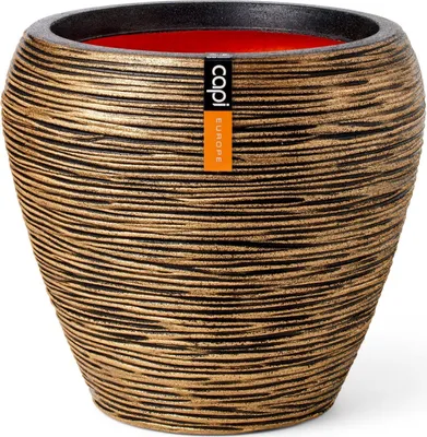 Produktbild von Capi Europe Gefäß konisch rund Rib NL - 42x38 - Gold