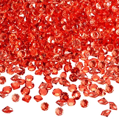 Produktbild von Acryl-Kristalle - 5000 Stück 4,5 mm - Tischdekoration und Vasenfüllung - Rot