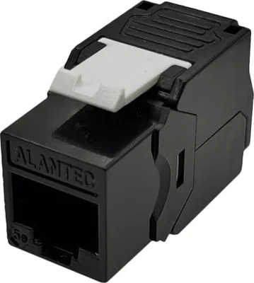 Obrázok produktu pre ALANTEC RJ45 SLIM UTP Keystone modul bez náradia čierny