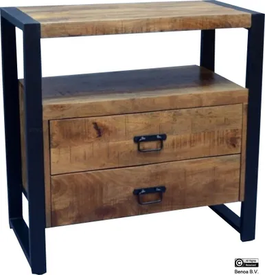 Produktbild von Benoa Britt 2-Schubladen-Schrank 80 cm