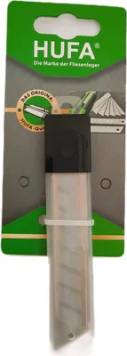 Produktbild von Hufa 10er Pack Ersatz Abrechklingen 18mm für Profimesser Biko