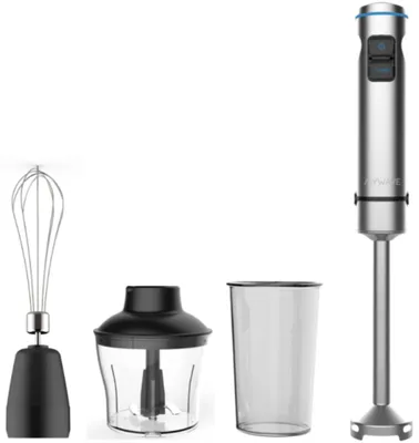 Obrázek produktu pro Ruční mixér – výkon 1500 W – regulace otáček + turbo režim – nerezová ocel