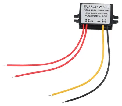 Image de Convertisseur abaisseur de tension, de 10-28 V à 12 V en courant continu, module d'alimentation à courant continu (3 A)