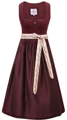 Produktbild von Dirndl Freudensee 70cm Länge wine 36