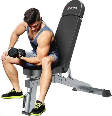 Produktbild von Famanu Fitnessbank - Verstellbar und klappbar - Hohe Belastbarkeit