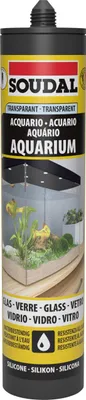 Produktbild von Soudal Silikon-Aquarium transparent 290 ml
