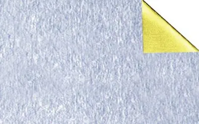 Produktbild von Alu-Bastelfolie Rolle 10mx50cm gold/silber glänzend