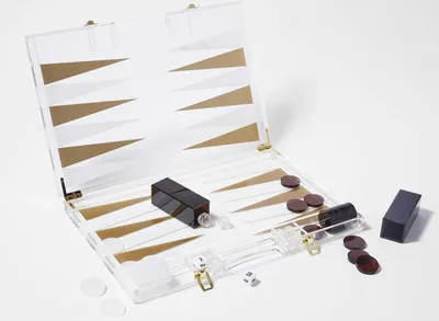 Produktbild von Sunnylife - Spiele Lucite Backgammon