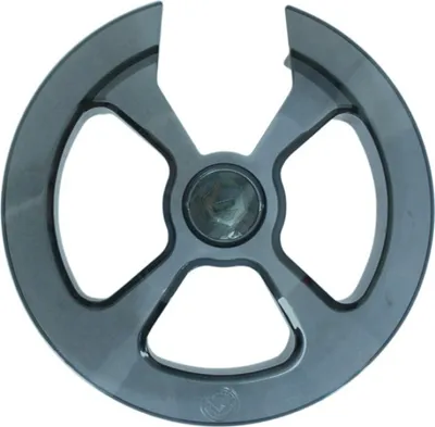 Produktbild von Hebie Kettenschutzscheibe 325E5 für 42-44 Zähne, schwarz/transparent