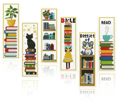 Kreuzstich-Set für Erwachsene und Anfänger, 21-teilig