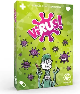 Image de Tranjis Games - Virus - Jeu de cartes (TRG-01vir) DISPERSA