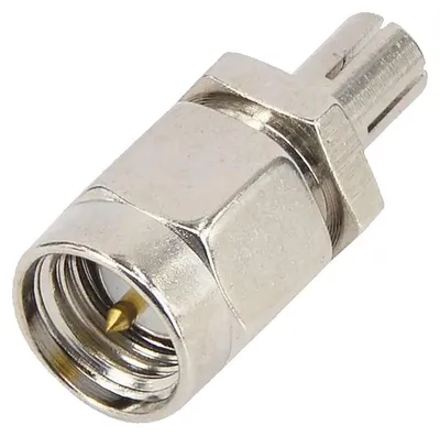 Produktbild von SMA-Adapter SMA-Stecker auf TS9-Stecker 1 Stück, KI-generiertes Bild