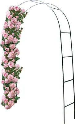 Produktbild von Rosenbogen 240x140x36cm Metall Pergola Rankhilfe Rankgitter Torbogen