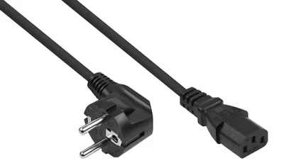 Zdjęcie produktu dla Kabelmeister SK1430-S020, 2 m, IEC C14, IEC C13, A05VV-F, 250 V, 10 A