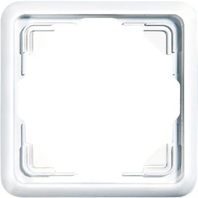 Produktbild von JG ST Rahmen 1fach 5581WW alpinweiss