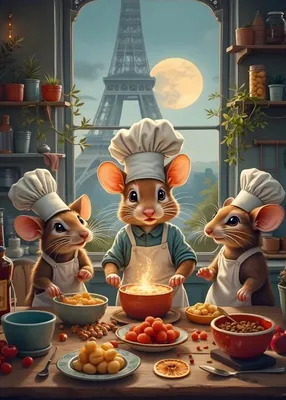 Immagine prodotto di Bluebird Puzzle Parigi Puzzle I Piccoli Chef - 300 pezzi