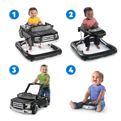 Obrázek produktu pro BRIGHT STARTS Chodítko 4v1 Ford F-150 Agate Black 6m+, 12 kg
