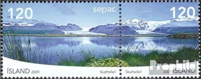 Produktbild von Briefmarken Island 2009 Mi 1249-1250 Paar (kompl.Ausg.) postfrisch Landschaften