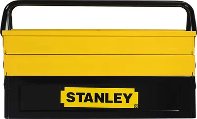 Image de Boite à outils métal 5 casiers STANLEY 45 cm