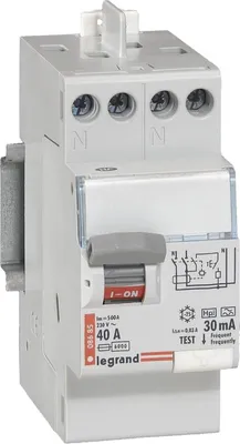 Image de Interrupteur différenciel bipolaire 40A 30mA type A