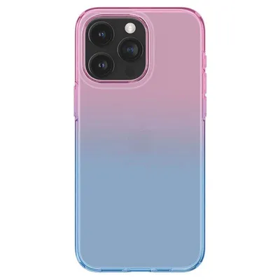 Produktbild von Spigen ACS06700, Cover, Apple, iPhone 15 Pro, 15,5 cm (6.1"), Blau, Pink