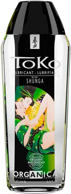 Produktbild von SHUNGA Toko Organic, 165 ml, 235,8 g, Gleitmittel auf Wasserbasis, Sexspielzeug, Vaginal, Flasche, Water, Glycerin USP, Propanediol**,Hydroxyethyl Cellulose.
