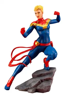 Produktbild von Marvel Universe Avengers Series ARTFX+ Statue 1/10 Captain Marvel 17 cm