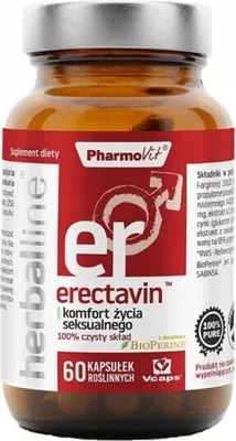 Productafbeelding van Pharmovit Erectavin, kruidenformule, 60 capsules