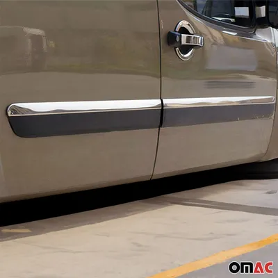 Immagine prodotto di Modanatura laterale della porta Modanatura di protezione della porta per Fiat Doblo 2006-2010 in acciaio inox