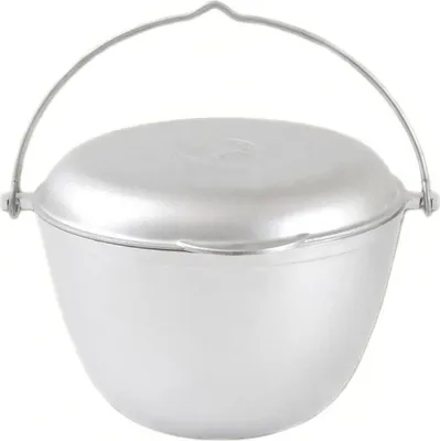 Produktbild von Kazan mit Griff Deckel-Pfanne für Camping Aluguss 5 L