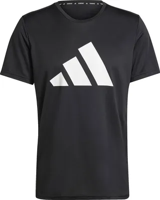 Produktbild von Adidas Run It Running T-Shirt Herren - Schwarz / Weiß  | Größe: S