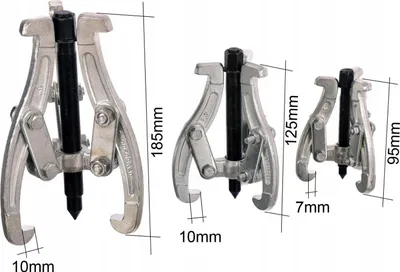 Zdjęcie produktu dla Zestaw 3 trzydźwigniowych ściągaczy do łożysk 75-150 mm TC Technic SK1325