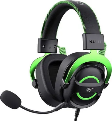 Immagine prodotto di Havit H2002E - cuffie da gioco, nero e verde