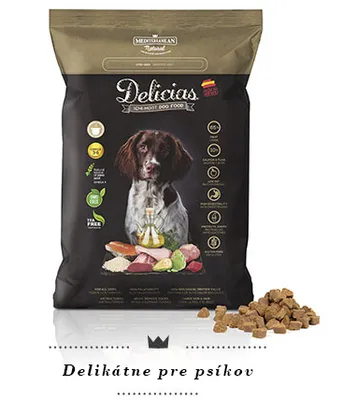 Obrázok produktu pre Polovlhké krmivo pre psy 1,5kg